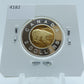 2007 CANADA CIRCULATION TOONIE .9250 LOGO PROOF STERLING SILVER GOLD-PLATED
