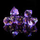 MULTIFACETED RESIN DICE SET (PURPLE)