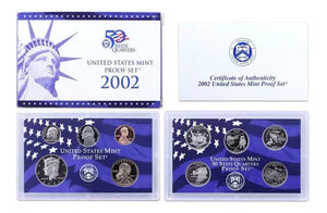 2002 - UNITED STATES MINT PROOF SET
