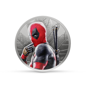 2026 DEADPOOL "I HEART ME" - 1 OZ PURE SILVER COLLECTIBLE