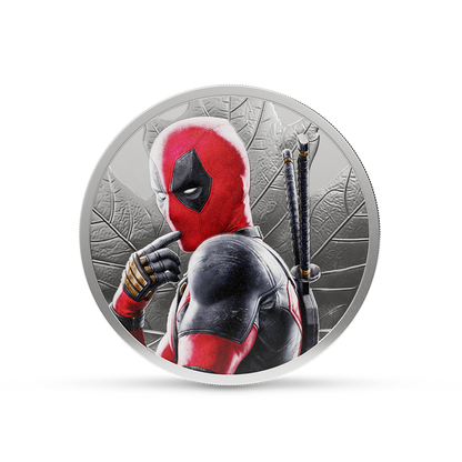 2026 DEADPOOL "I HEART ME" - 1 OZ PURE SILVER COLLECTIBLE