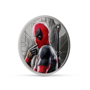2026 DEADPOOL "I HEART ME" - 1 OZ PURE SILVER COLLECTIBLE