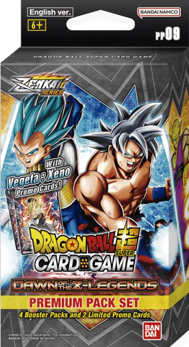 DRAGONBALL SUPER CARD GAME: DAWN OF THE Z-LEGENDS [PREMIUM PACK SET]