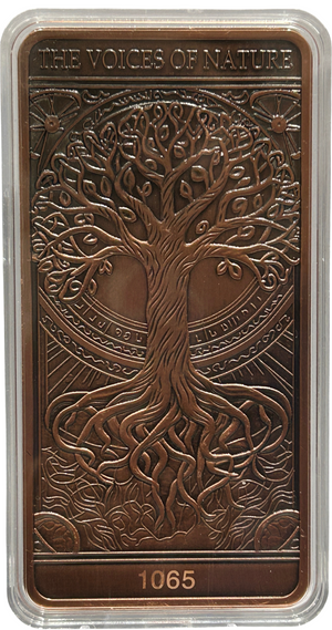 10oz THE SAVANNA'S HEART FINE COPPER BAR