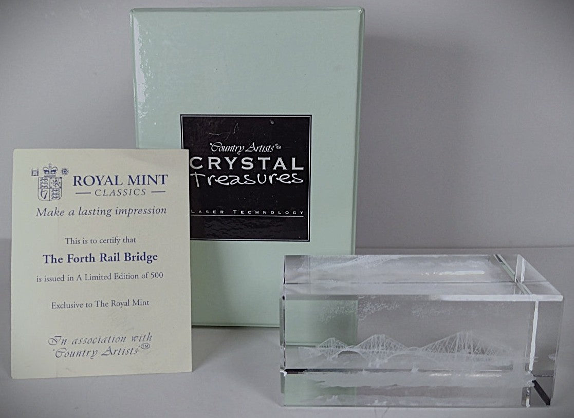ROYAL MINT CLASSICS: THE FORTH RAIL BRIDGE CRYSTAL TREASURES