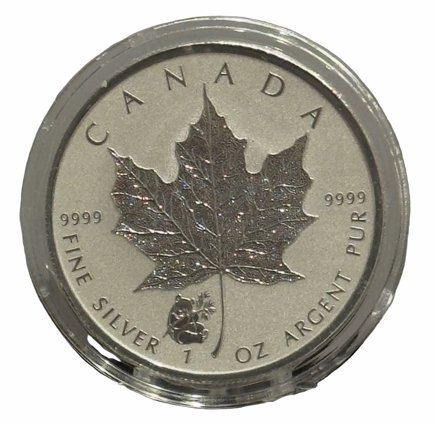 E-TRANSFER ONLY - 1oz 2016 $5 SILVER MAPLE LEAF PRIVY MARK: PANDA COIN