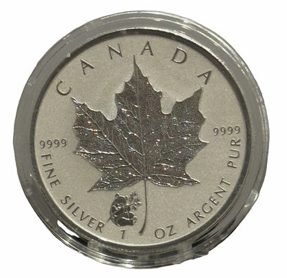 E-TRANSFER ONLY - 1oz 2016 $5 SILVER MAPLE LEAF PRIVY MARK: PANDA COIN