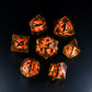 FLAMING EYE LIQUID CORE DICE SET