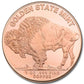 1oz GSM LIBERTY BUFFALO COPPER ROUND