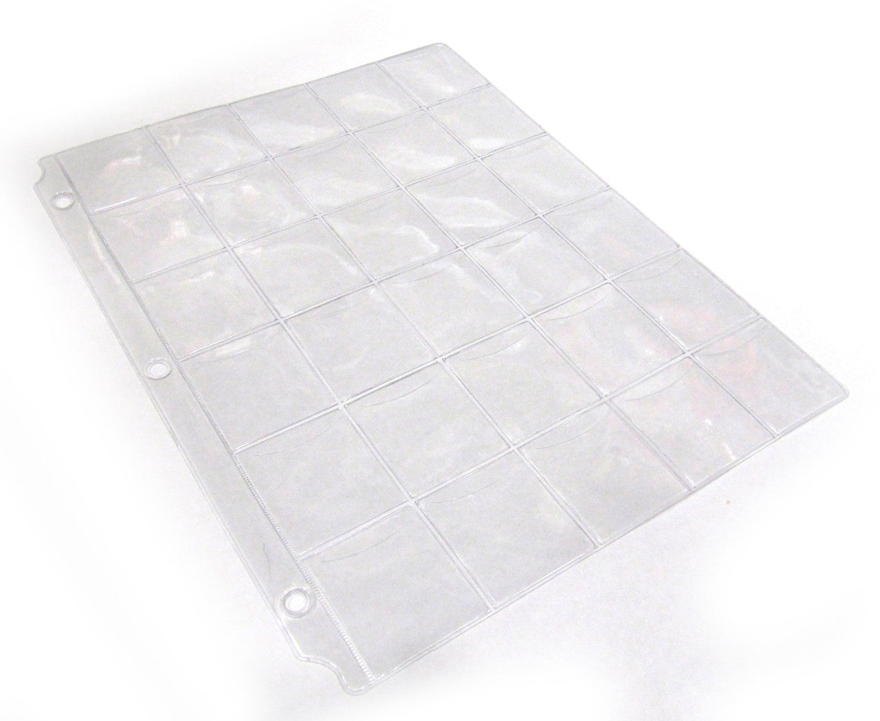 COIN & CURRENCY BINDER PAGE - 30 POCKETS