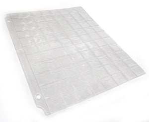 COIN & CURRENCY BINDER PAGE - 88 POCKETS