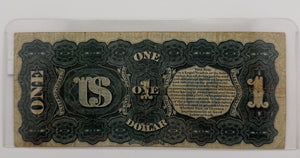 1869 $1 UNITED STATES "RAINBOW NOTE" LEGAL TENDER BANK NOTE