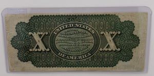1863 $10 UNITED STATES LEGAL TENDER BANK NOTE