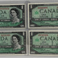[COMPLETE UNCIRCULATED] 1967 CANADIAN DOLLAR BANK NOTE BUNDLE (BC-45A TO BC-45B-I PREFIX M/P)