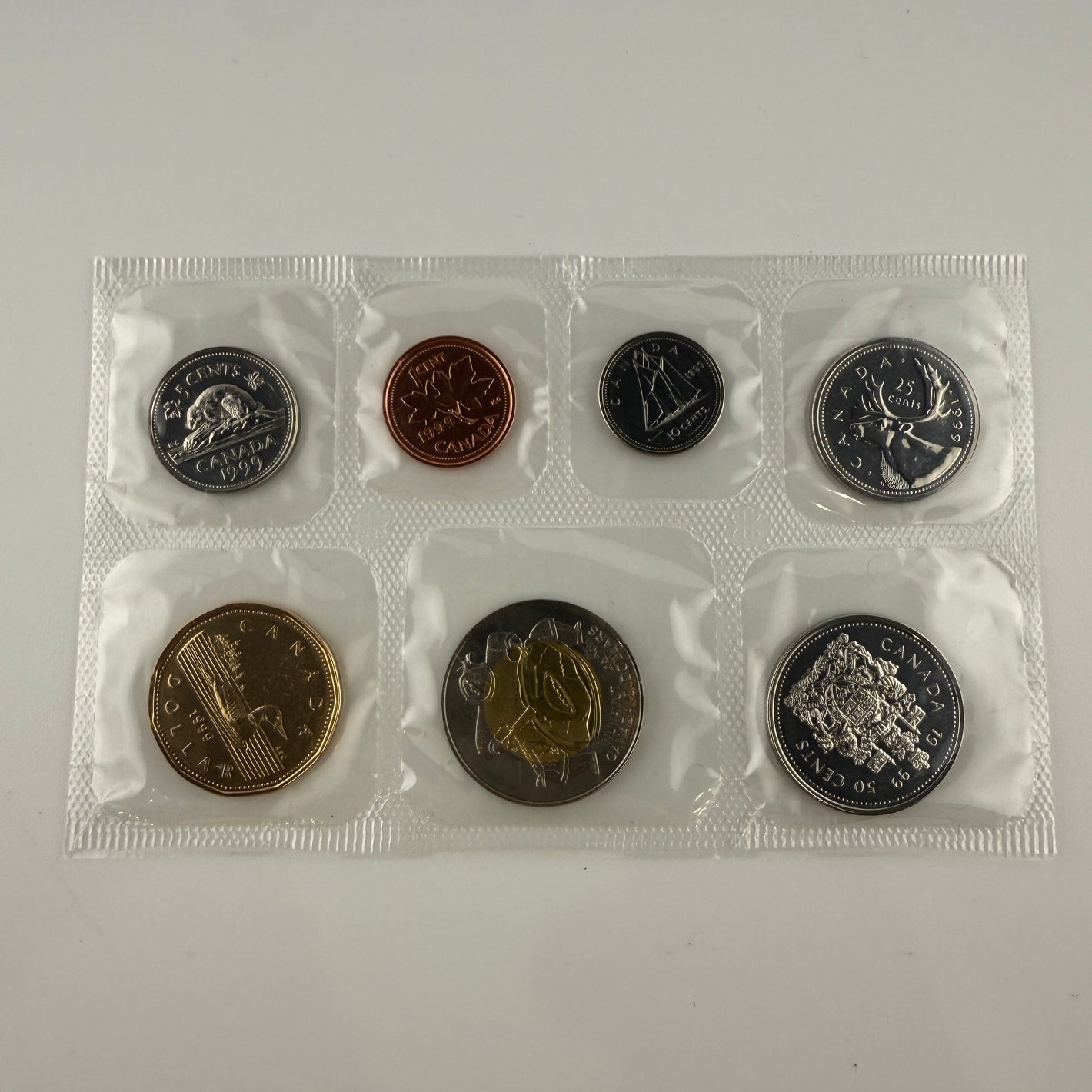 1999 MULE UNCIRCULATED COIN SET (ERROR COIN)