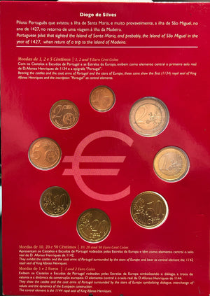 2006 THE ISLANDS OF ACORES 8-COIN SET