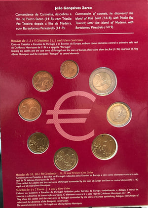 2006 THE ISLANDS OF MADEIRA 8-COIN SET