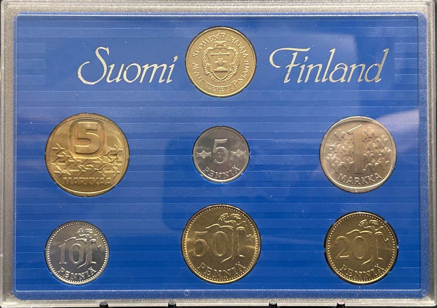 1989 FINLAND UNCIRCULATED COIN SET