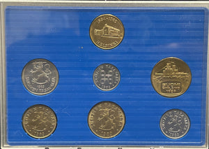1989 FINLAND UNCIRCULATED COIN SET