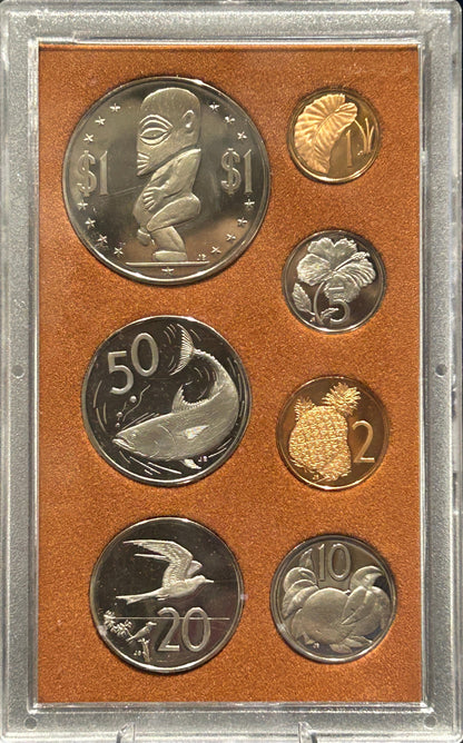 1974 UNCIRCULATED COOK ISLAND COIN SET