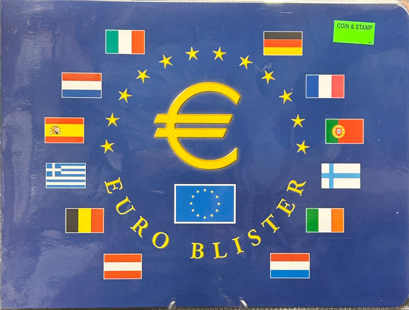 2002 EURO BLISTER UNCIRCULATED COIN SET