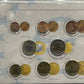 2002 EURO BLISTER UNCIRCULATED COIN SET