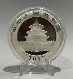 E-TRANSFER ONLY - 2015 1oz PANDA FINE SILVER BULLION