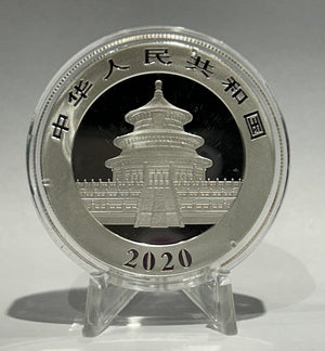 E-TRANSFER ONLY - 2020 1oz PANDA FINE SILVER BULLION