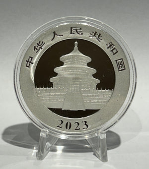 E-TRANSFER ONLY - 2023 1oz PANDA FINE SILVER BULLION