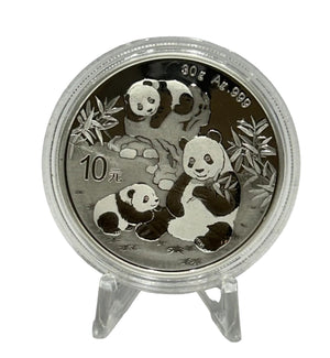 E-TRANSFER ONLY - 2025 1oz PANDA FINE SILVER BULLION