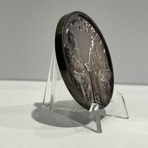 E-TRANSFER ONLY - 1971 1oz LIFE AND LEGACY OF JOHN F. KENNEDY MEDAL: WITH KHRUSCHCHEV IN VIENNA FINE SILVER