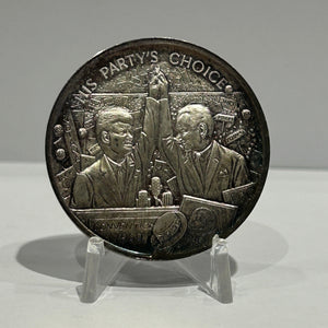 E-TRANSFER ONLY - 1971 1oz LIFE AND LEGACY OF JOHN F. KENNEDY MEDAL: HIS PARTY'S CHOICE FINE SILVER