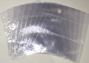 PAPER CURRENCY BINDER PAGE - 3 POCKETS - PACK OF 10