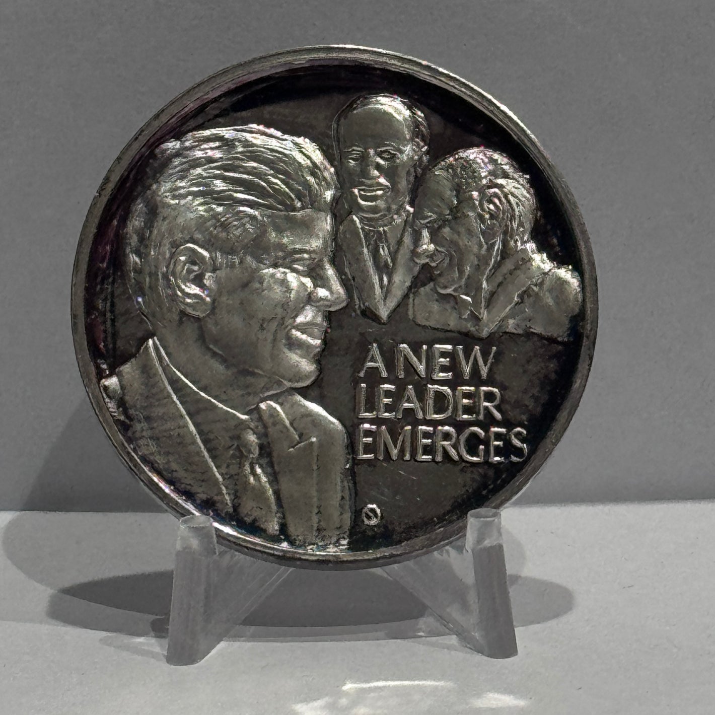 E-TRANSFER ONLY - 1971 1oz LIFE AND LEGACY OF JOHN F. KENNEDY MEDAL: A NEW LEADER EMERGES FINE SILVER