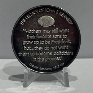 E-TRANSFER ONLY - 1971 1oz LIFE AND LEGACY OF JOHN F. KENNEDY MEDAL: BOYHOOD OF A LEGEND FINE SILVER