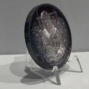 E-TRANSFER ONLY - 1971 1oz LIFE AND LEGACY OF JOHN F. KENNEDY MEDAL: BOYHOOD OF A LEGEND FINE SILVER