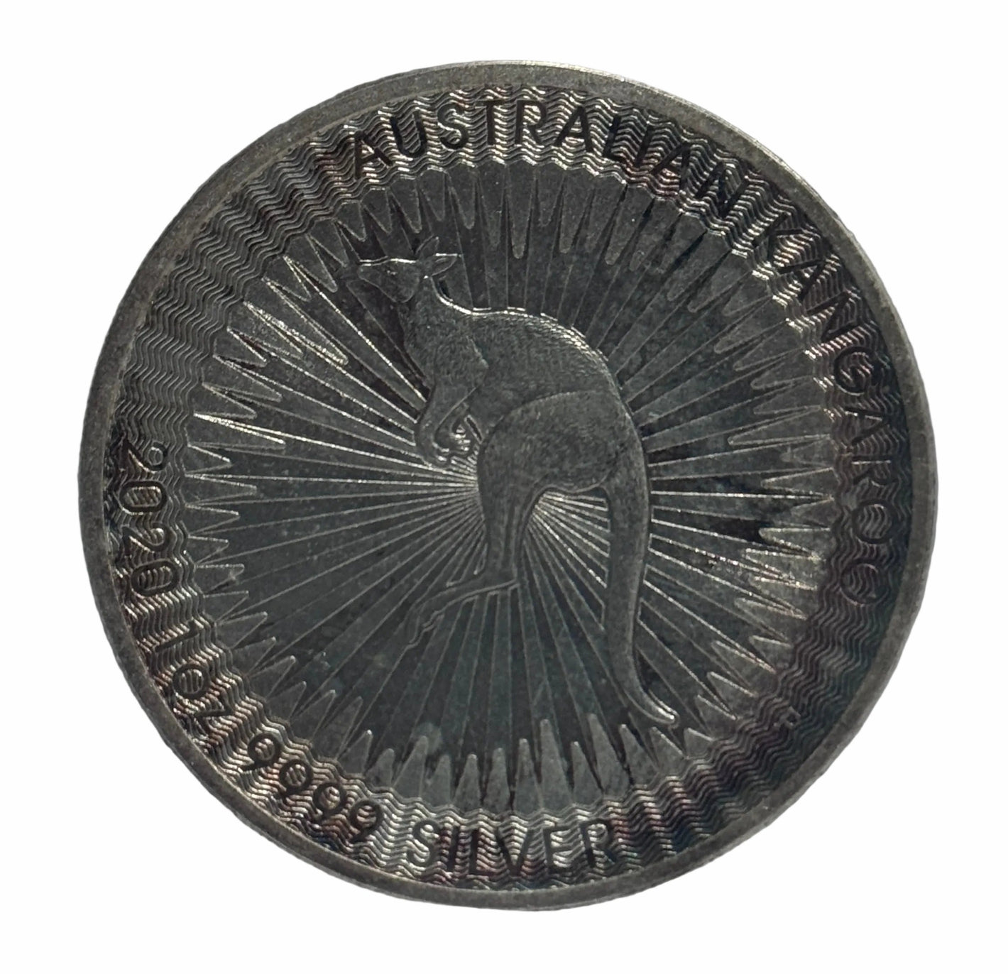 E-TRANSFER ONLY - 2020 1oz $1 AUSTRALIAN KANGAROO FINE SILVER BULLION