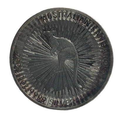 E-TRANSFER ONLY - 2020 1oz $1 AUSTRALIAN KANGAROO FINE SILVER BULLION