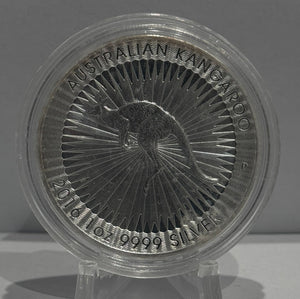 E-TRANSFER ONLY - 2016 1oz $1 AUSTRALIAN KANGAROO FINE SILVER BULLION