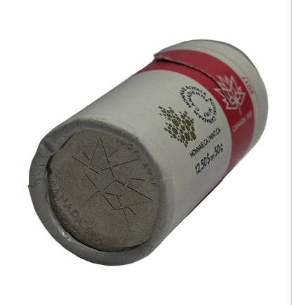 SALE - 2017 50-CENT CANADA 150TH SPECIAL WRAP ROLL (WRAP RIPPED)