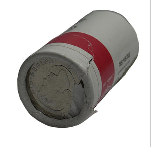 SALE - 2017 50-CENT CANADA 150TH SPECIAL WRAP ROLL (WRAP RIPPED)