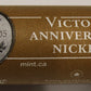 2005 VICTORY ANNIVERSARY NICKEL 5-CENT SPECIAL WRAP ROLL