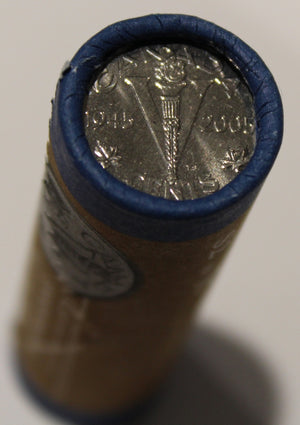2005 VICTORY ANNIVERSARY NICKEL 5-CENT SPECIAL WRAP ROLL