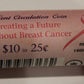2006 BREAST CANCER 25-CENT SPECIAL WRAP ROLL