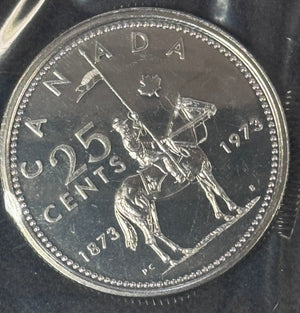 1973 UNCIRCULATED COIN SET (LARGE BUST QUARTER ERROR)