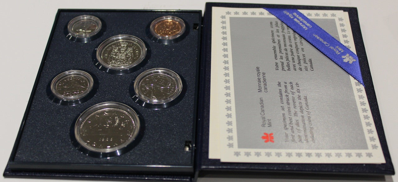 1986 6-COIN SPECIMEN SET