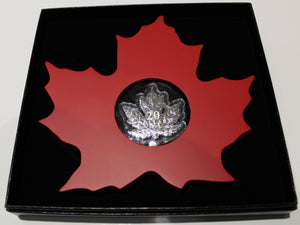 2015 1oz $20 THE CANADIAN MAPLE LEAF FINE SILVER COIN