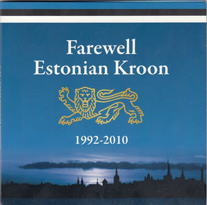 2010 FAREWELL ESTONIAN KROON