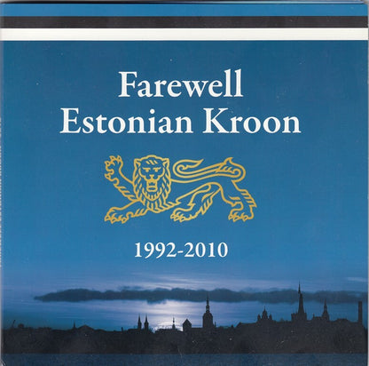 2010 FAREWELL ESTONIAN KROON