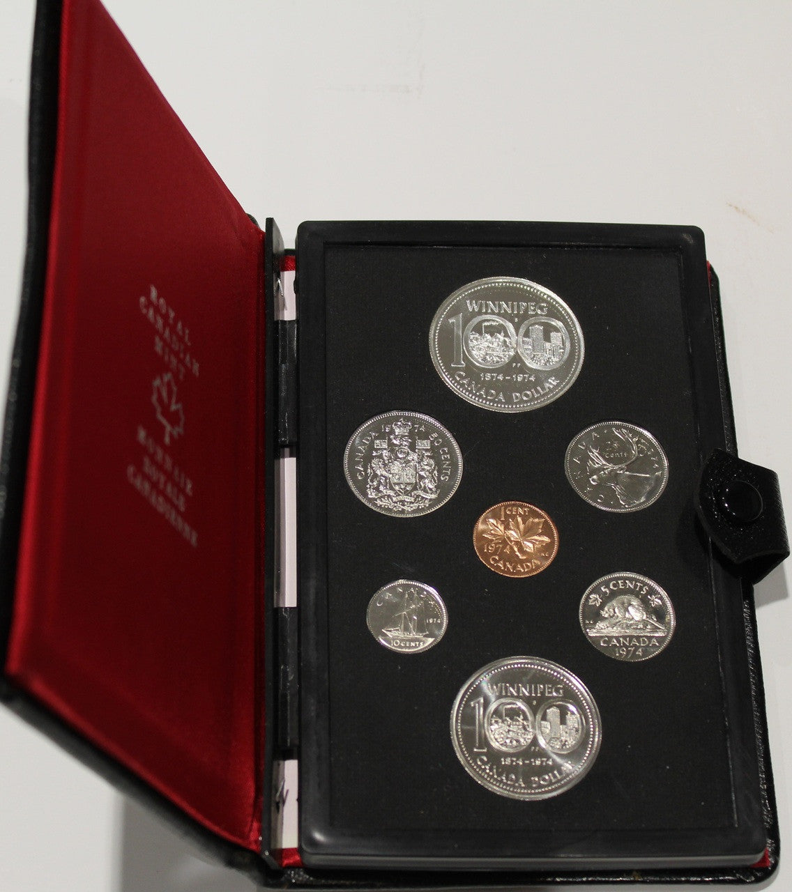 1974 SPECIMEN DOUBLE DOLLAR SET - 100TH ANN. OF THE CITY OF WINNEPEG